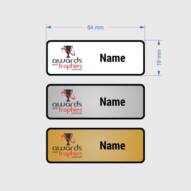 Basic Printed Badge - Small
