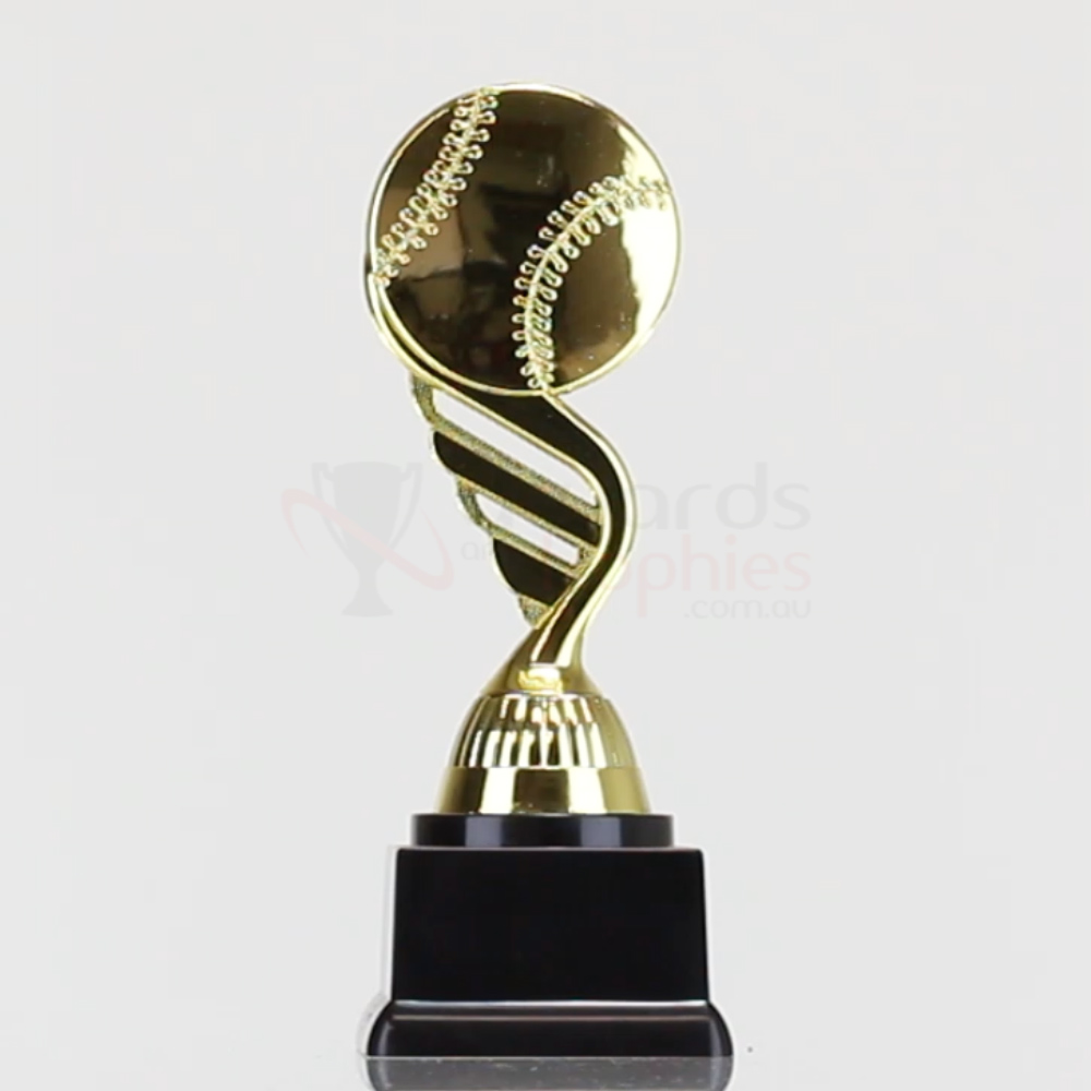 Baseball Theme on Black Base 175mm 