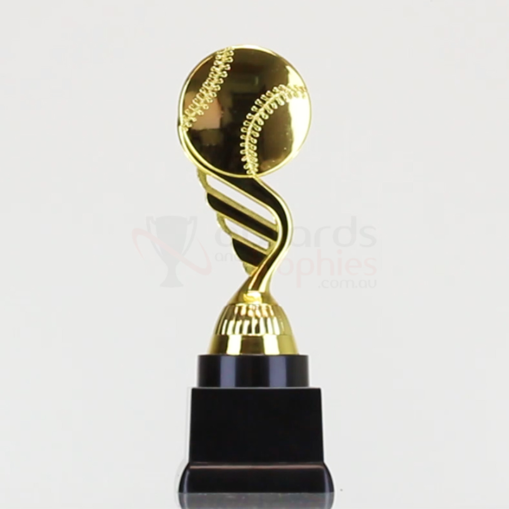 Baseball Theme on Black Base 195mm  