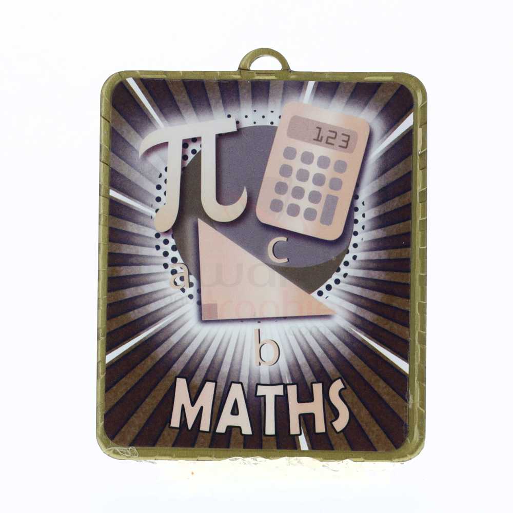 Lynx Medal Maths 75mm