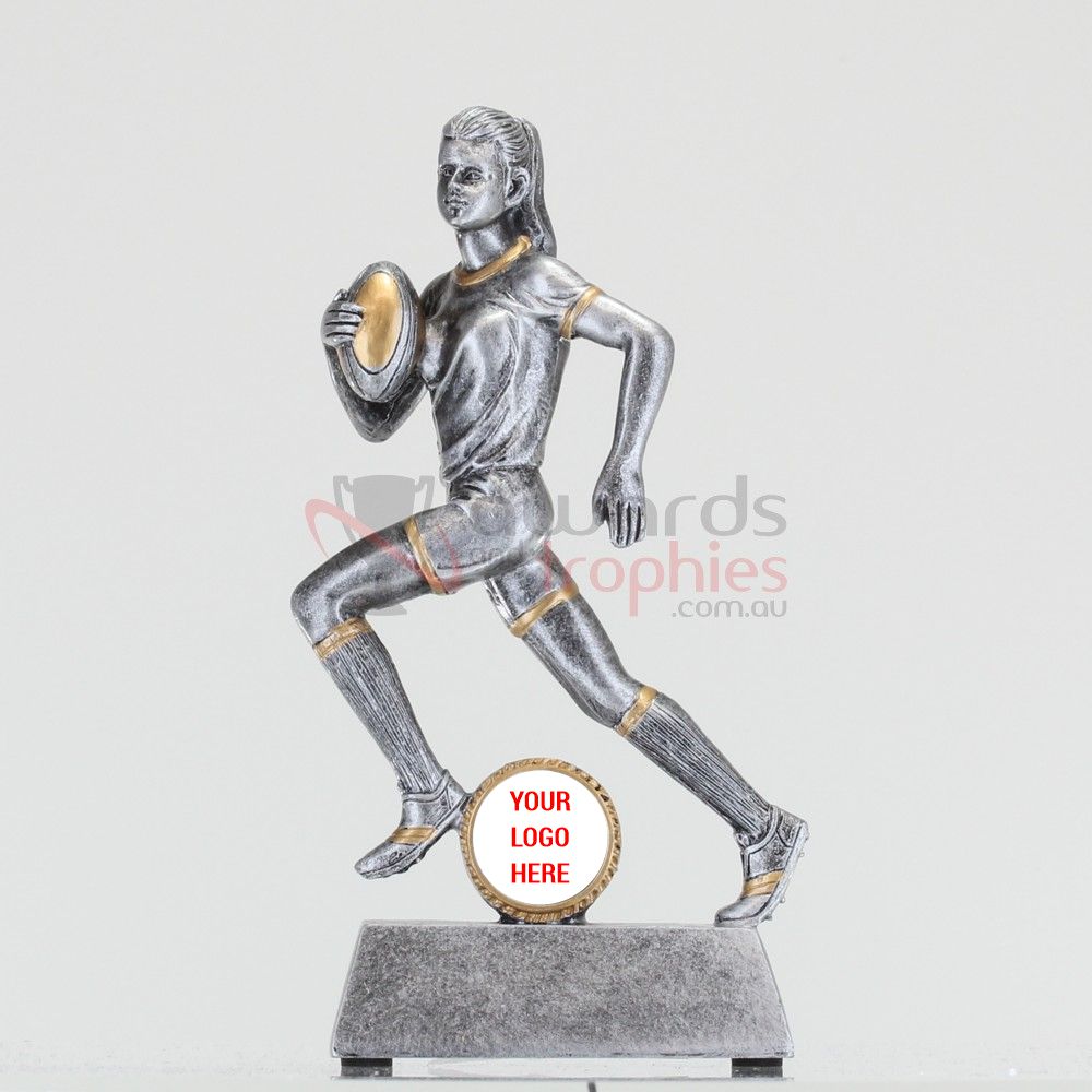 Female Rugby Action Hero 140mm