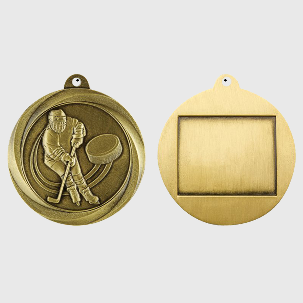 Econo Ice Hockey Medal 50mm 