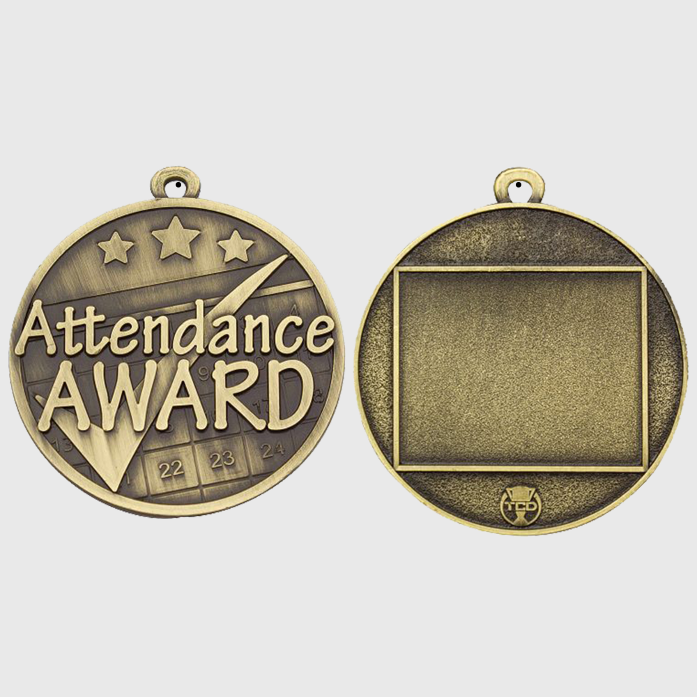 Star Attendance Medal 50mm 
